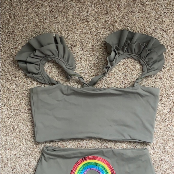 Port De Bras ruffle top size large - Picture 2 of 5